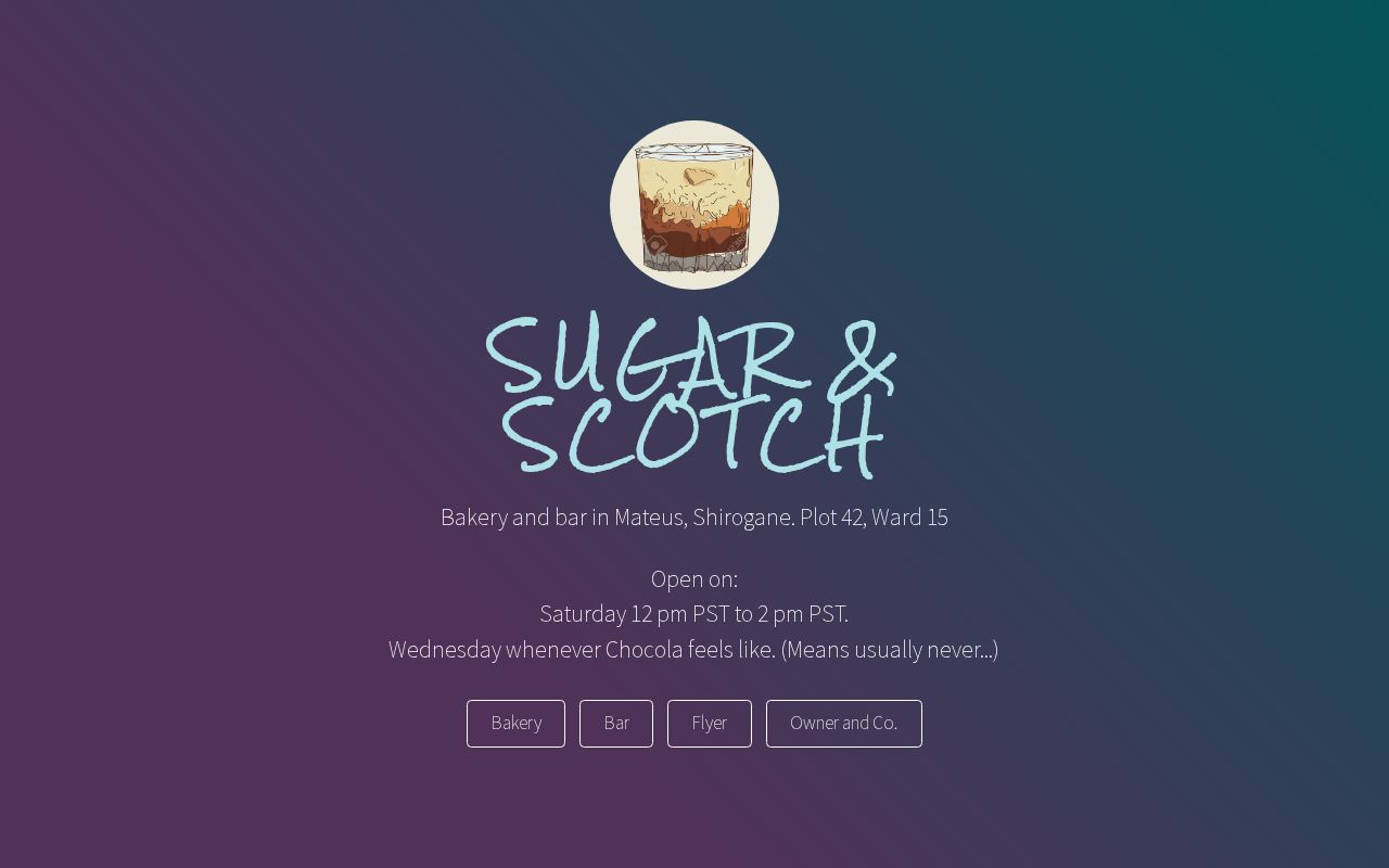 Sugar & Scotch
